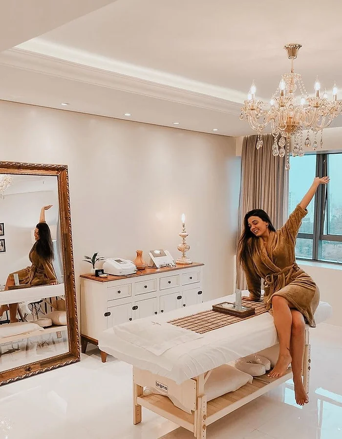 Gabrielle Scotta, cliente atendida por Victória Freitas