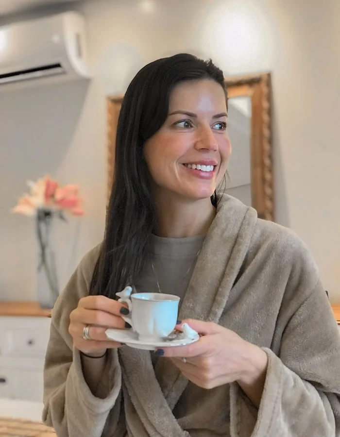 Juliana Theisen, cliente atendida por Victória Freitas